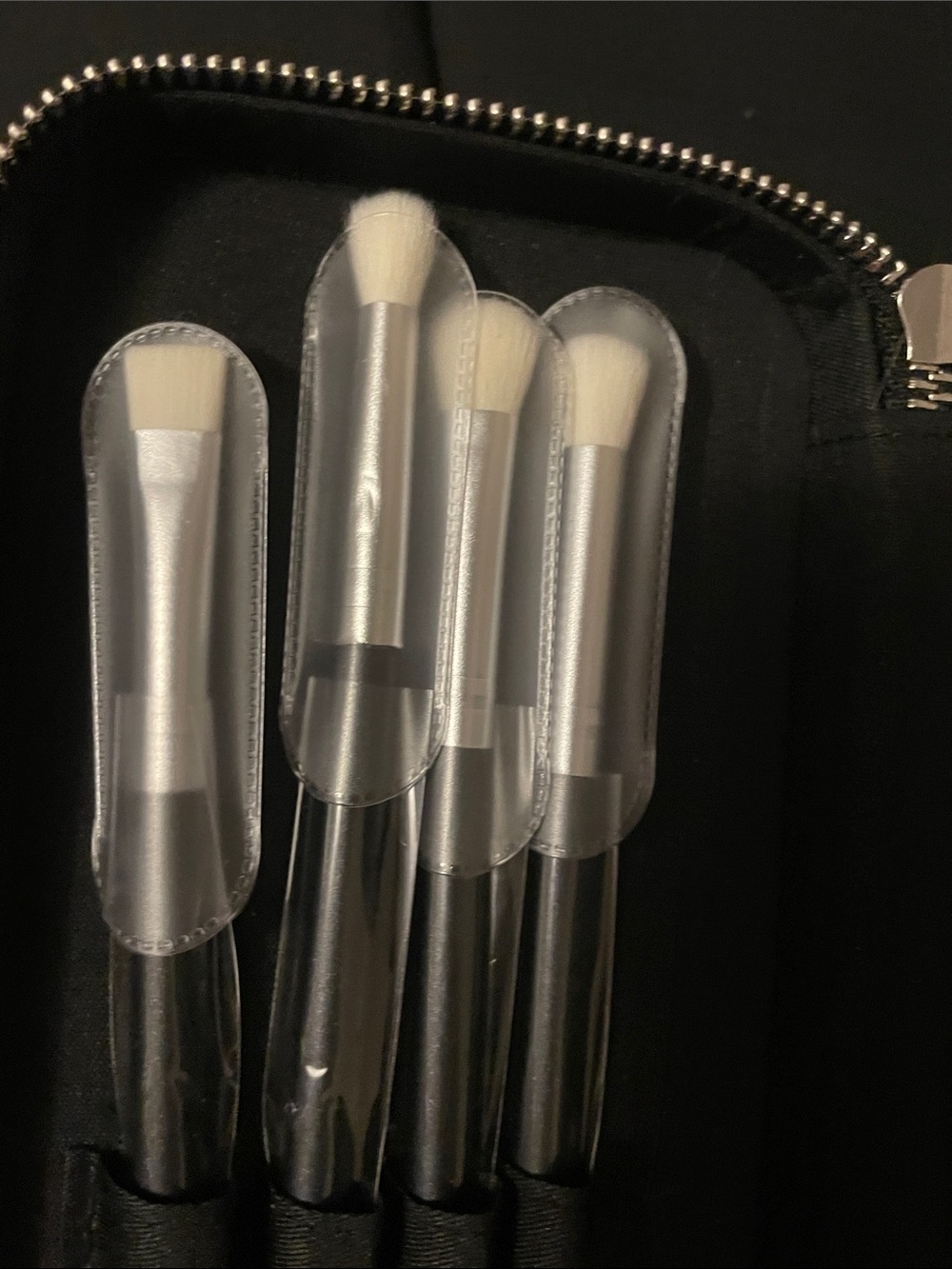 Dior Black & Silver Brush Set with Cream Bristles - Picture 13 of 17